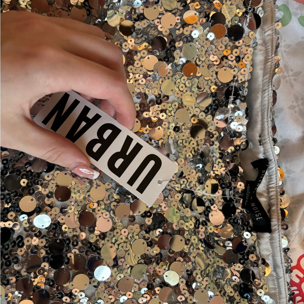 Urban Outfitters Sequin Skirt - Picture 2 of 3